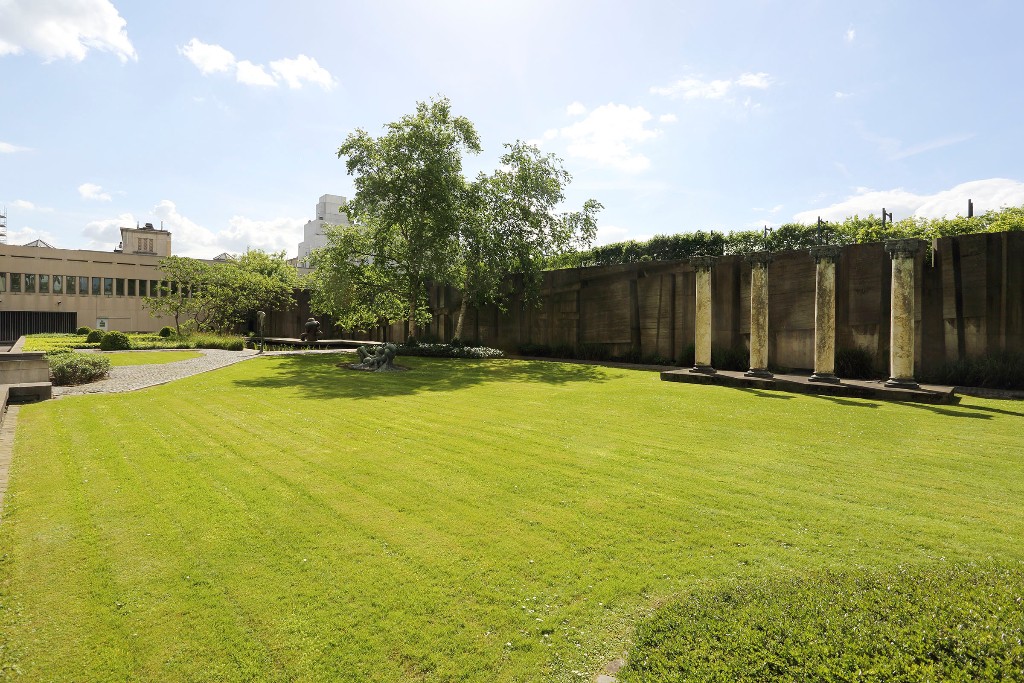 Grand jardin avec pelouse à Bruxelles, espace à louer