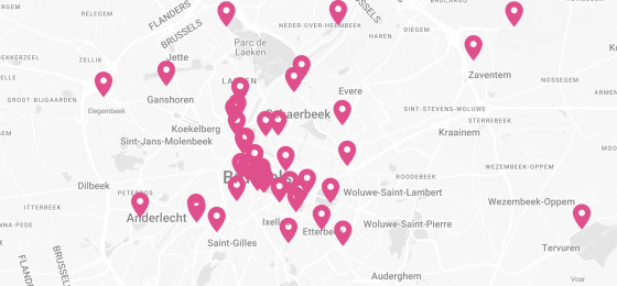 Venue Finder, tool of Brussels Special Venues